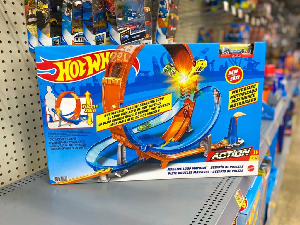 Hot Wheels loop toy in box