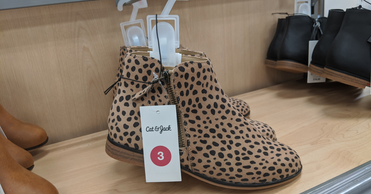 leopard print booties target