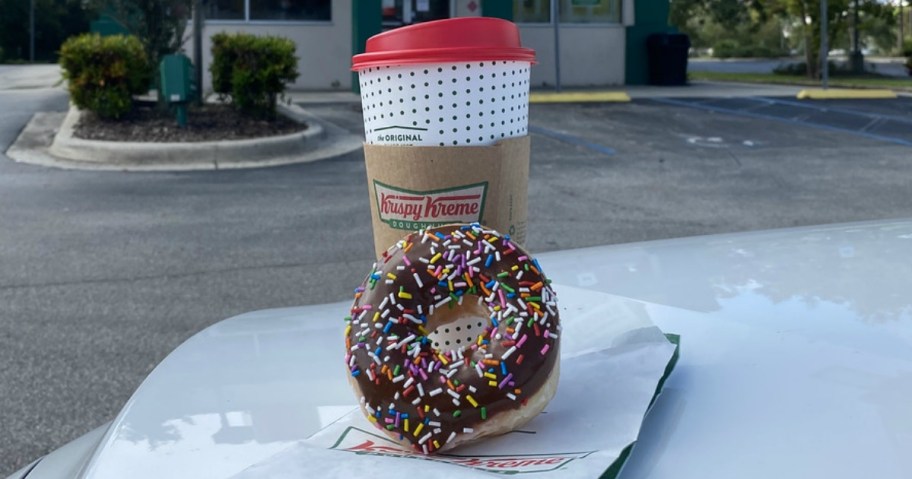 krispy kreme donut & coffee