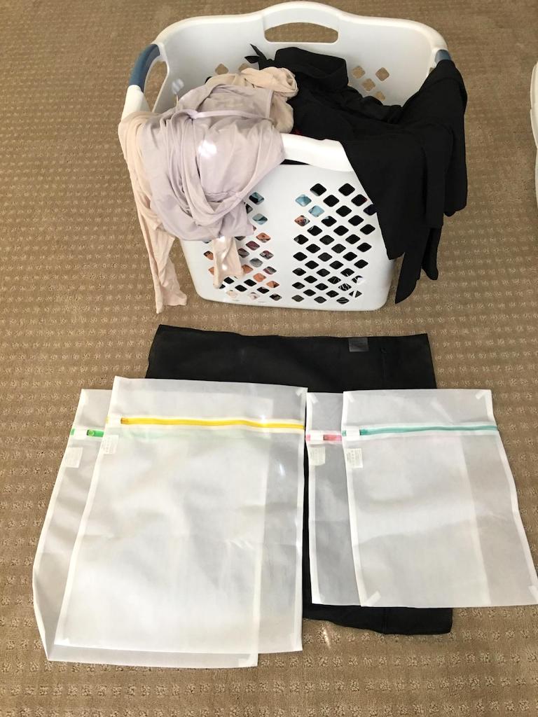 Laundry Wash Bag Ideal Lingerie delicate items 35cm x 50cm No Snag NEW Silk 