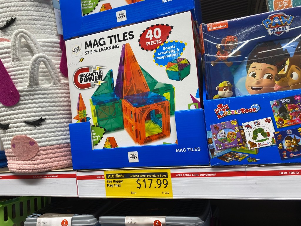 Magnet Tiles 40-Piece Set Just $17.99 at ALDI & More Great Gifts for