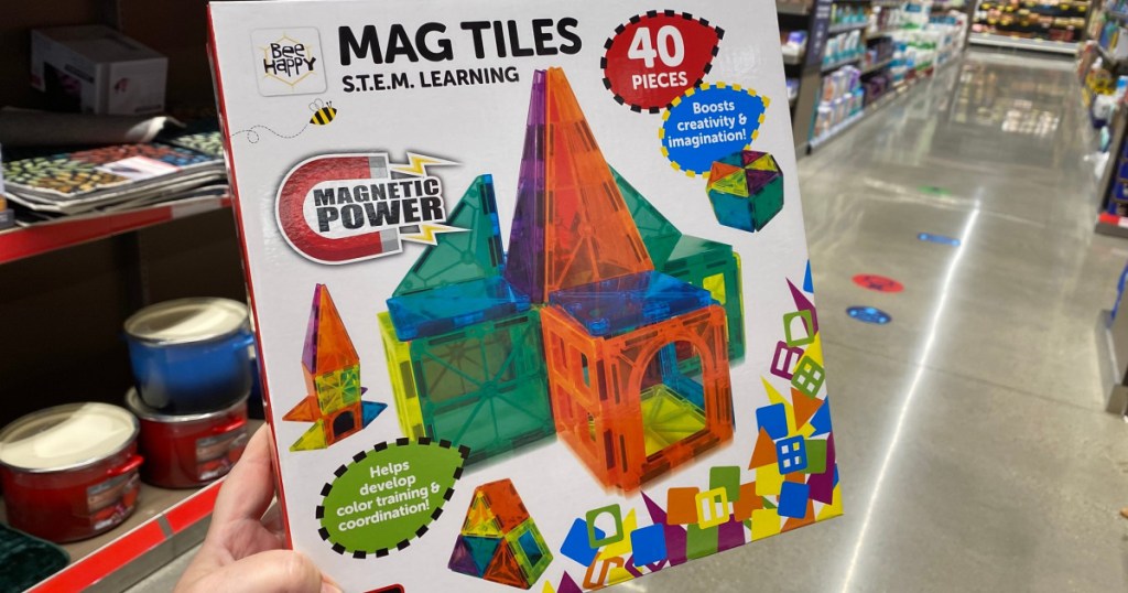 Magnet Tiles 40-Piece Set Just $17.99 at ALDI & More Great Gifts for