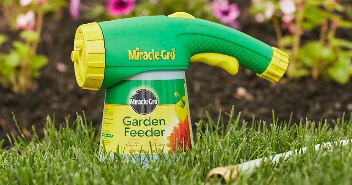 Miracle-Gro Garden Feeder w/ Plant Food Just $7 on Amazon - Hip2Save