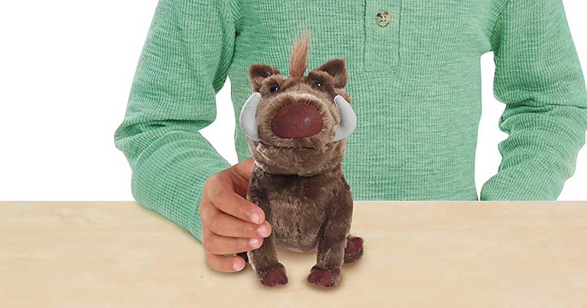 disney pumbaa plush