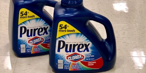 TWO Purex Liquid Laundry Detergent 128oz Bottles $10 Shipped on Amazon