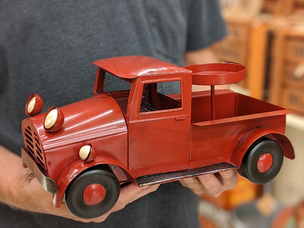 These Vintage Red Truck Decorations are 40 Off at Hobby Lobby