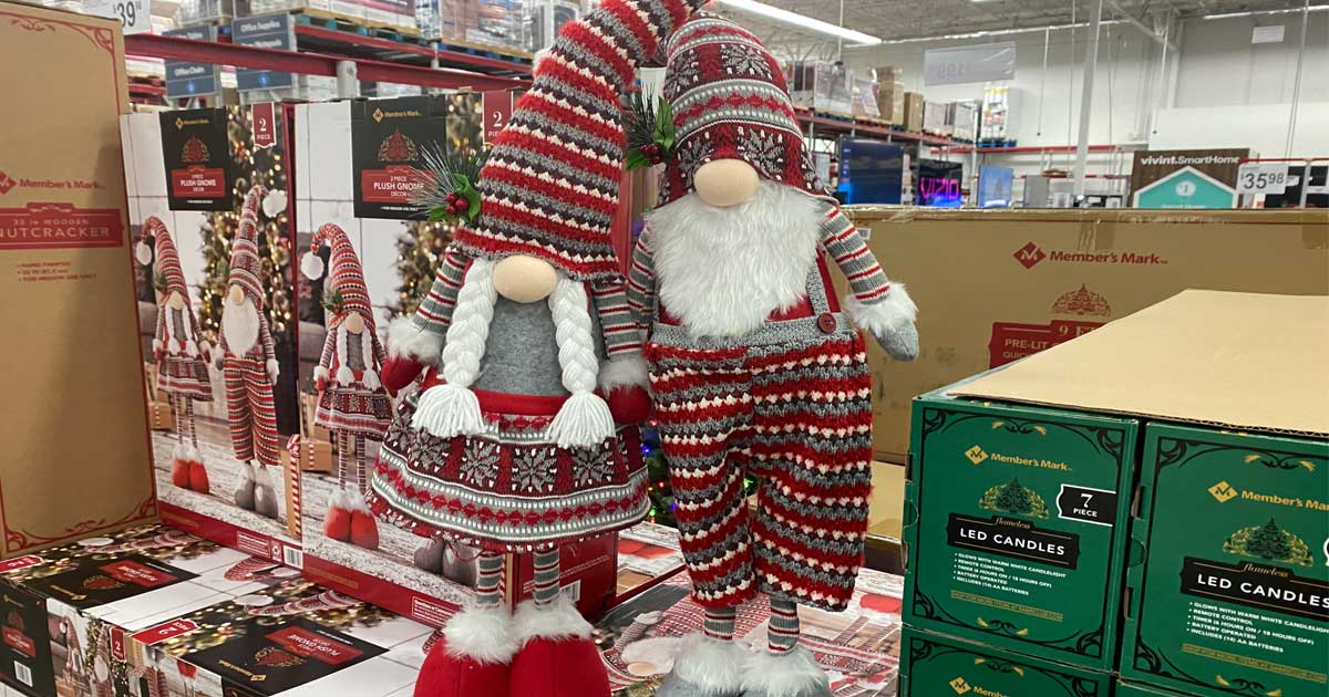 These Christmas Gnomes are Too Adorable to Pass Up | Available at Sam's Club