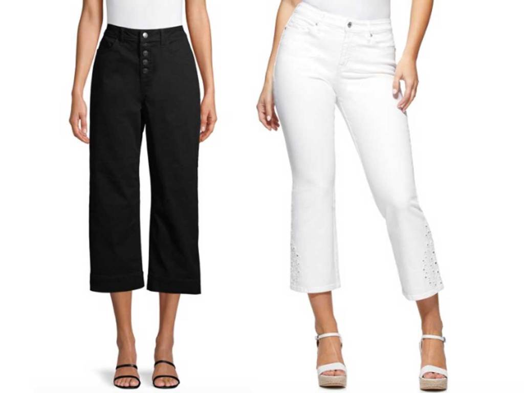 Time and Tru Wide Leg Capri Jeans Only $7.99 on Walmart.com (Regularly $19)