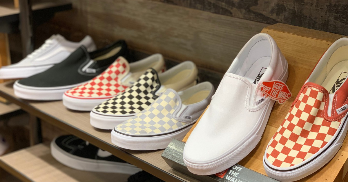 Vans Shoes for the Family from $19.95 