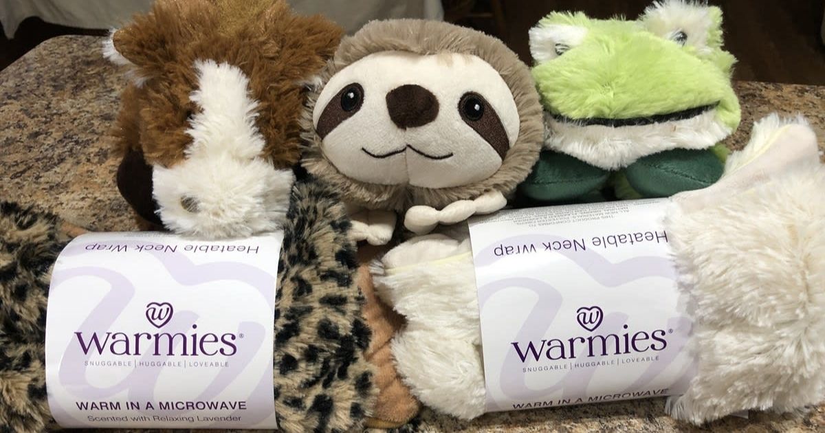 frog warmies lavender