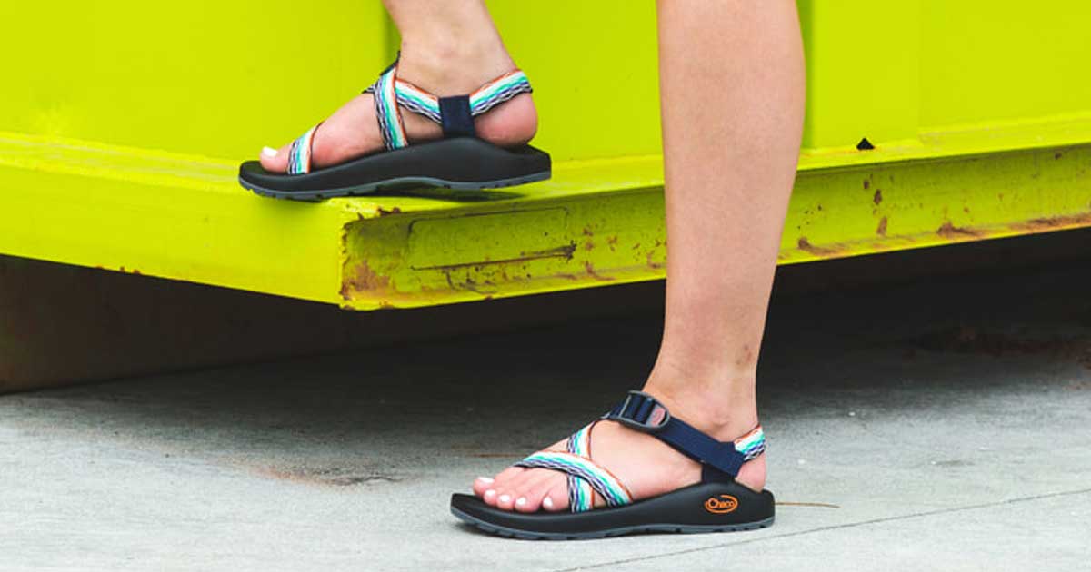 prism yellow chacos