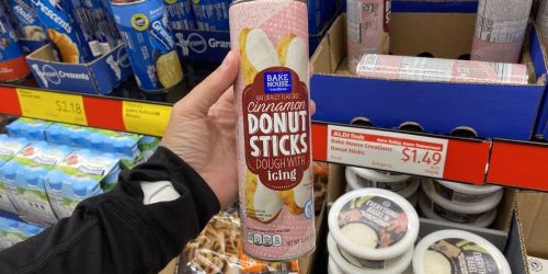 Bake House Creations Cinnamon Donut Sticks w/ Icing Only $1.49 at ALDI