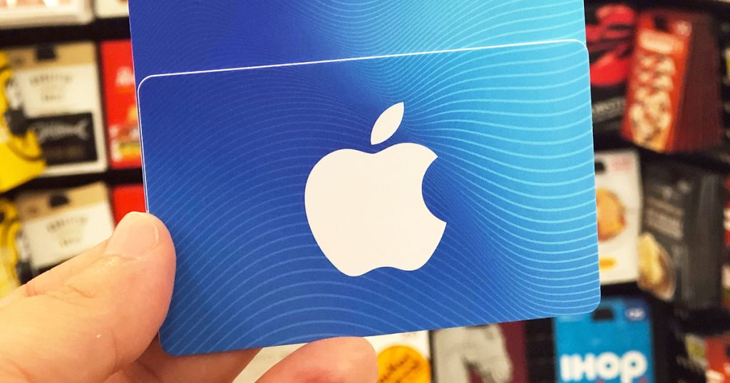 Как использовать apple gift card