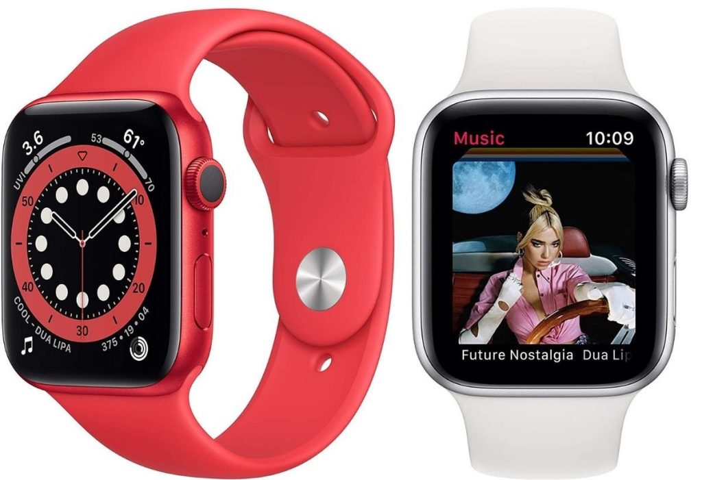 two series 6 apple watches