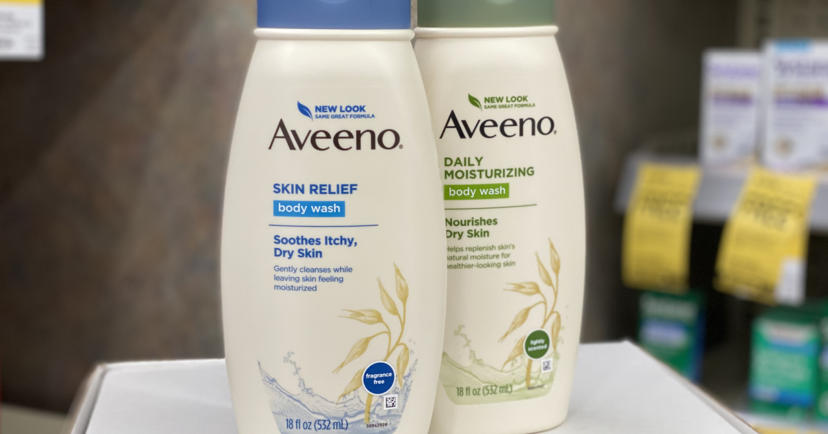 7.50 Worth of New Aveeno Facial Care and Body Wash Coupons Available