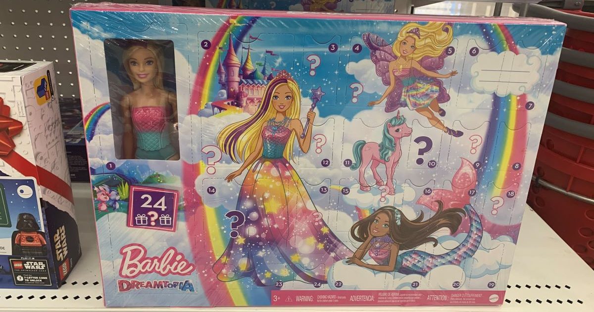 barbie calendar advent