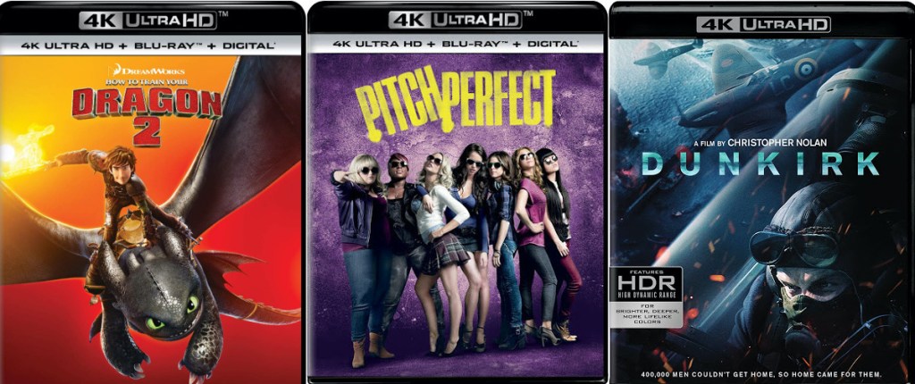 3 Blu Ray 4k Uhd Digital Movies Just 30 Shipped For Amazon Prime Members Only 10 Each Hip2save