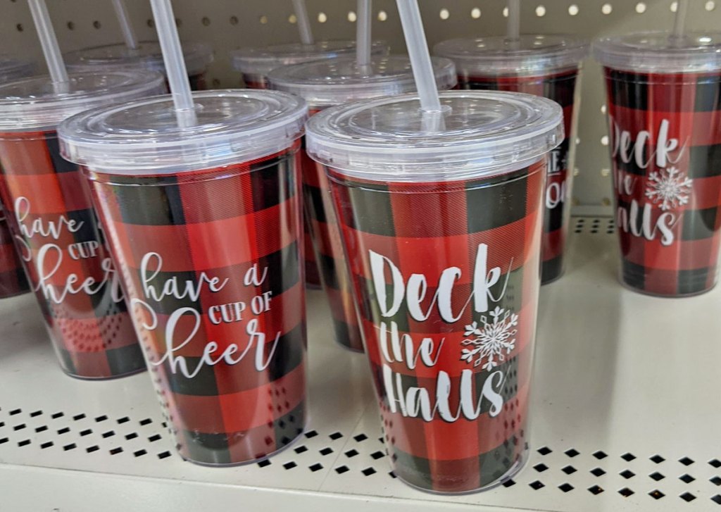 Christmas Coffee Mugs & Kids Tumblers Only 1 at Dollar Tree