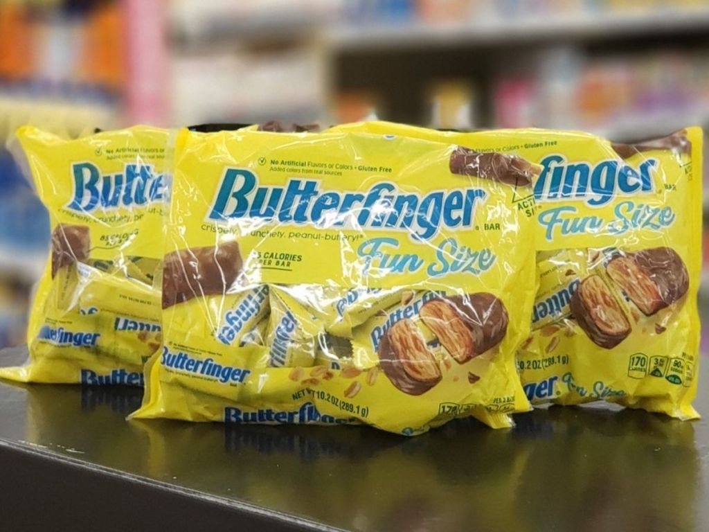 Butterfinger Fun Size Bags of Candies