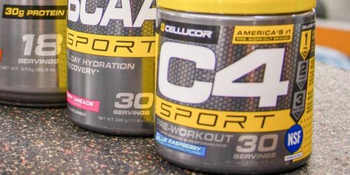 C4 Sport Pre-Workout Supplement 30-Serving Container Just $11.60 Shipped on Amazon