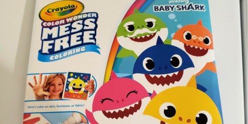 Crayola Wonder Baby Shark Color & Sticker Set Only $3.49 Shipped for Amazon Prime Members