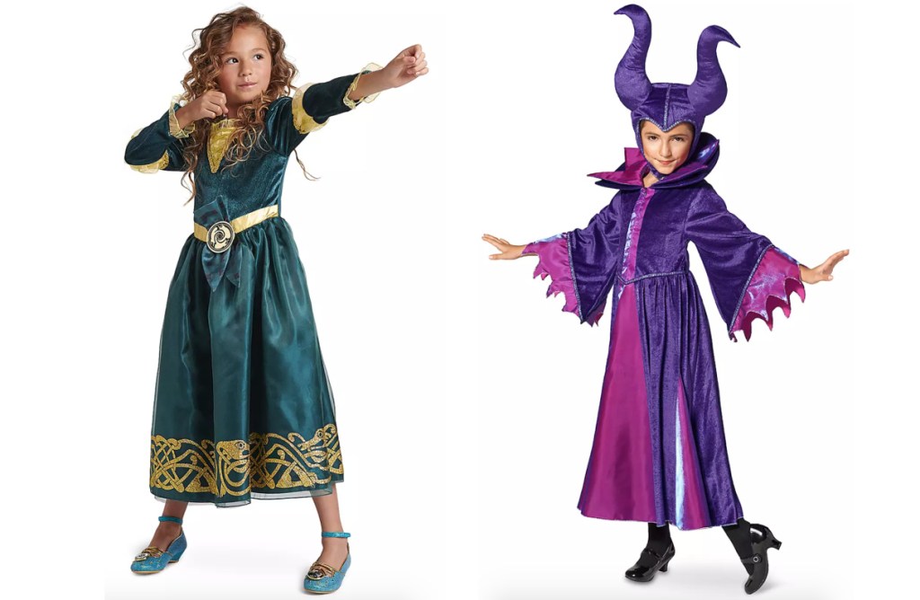 Disney's Merida Costume and Sleeping Beauty evil queen costume 