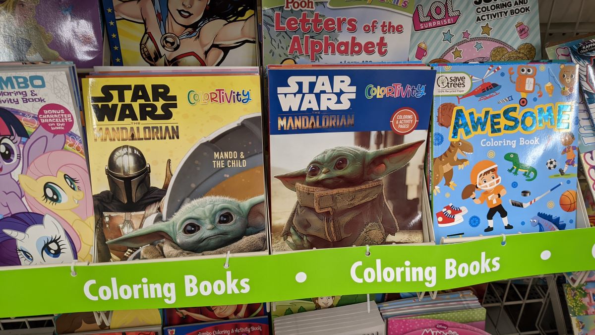 Star Wars Coloring Books Just $1 at Dollar Tree | Great Stocking Stuffer