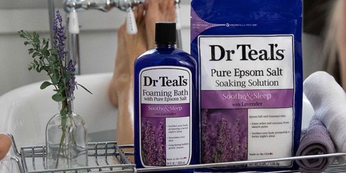 Dr Teal’s Foaming Bath w/ Epsom Salt Only $3.42 Shipped on Amazon (Regularly $6)