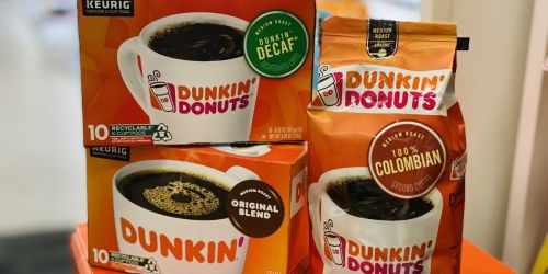 New $0.75/1 Dunkin Donuts Coffee Coupon = Just $4.24 at CVS