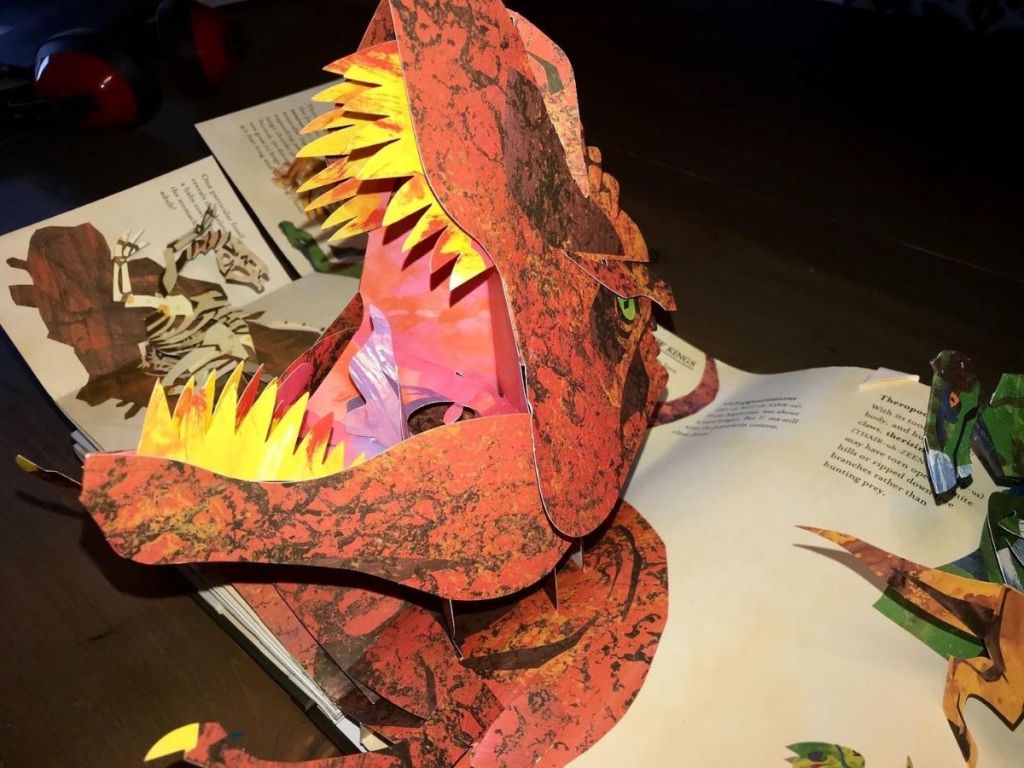 Dinosaur Encyclopedia Pop Up Book