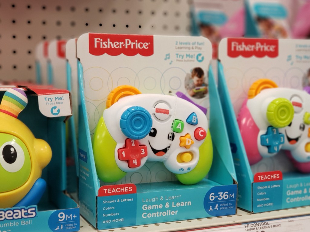 Fisher Price Controller on store shelf