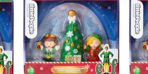Fisher-Price Little People Elf Movie Collector’s Set Just $14.99 on Walmart.com | Fun Gift Idea