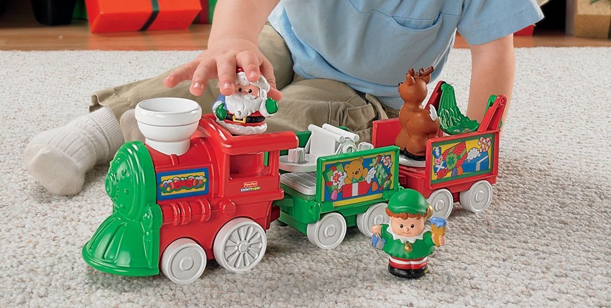 fisher price little people christmas train