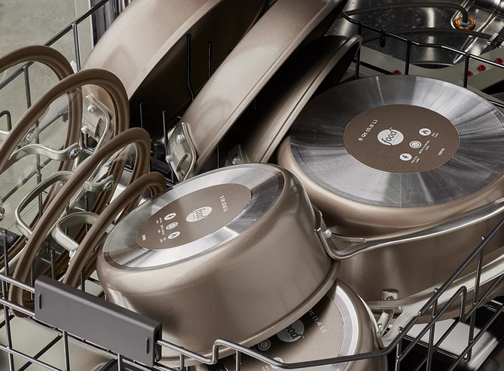 Food Network Pans in the dishwasher