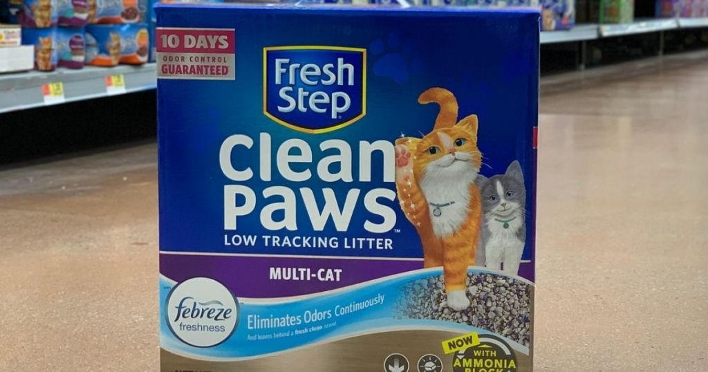 Fresh Step Clean Paws Cat Litter