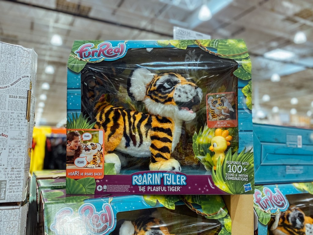 Fur Real toy tiger