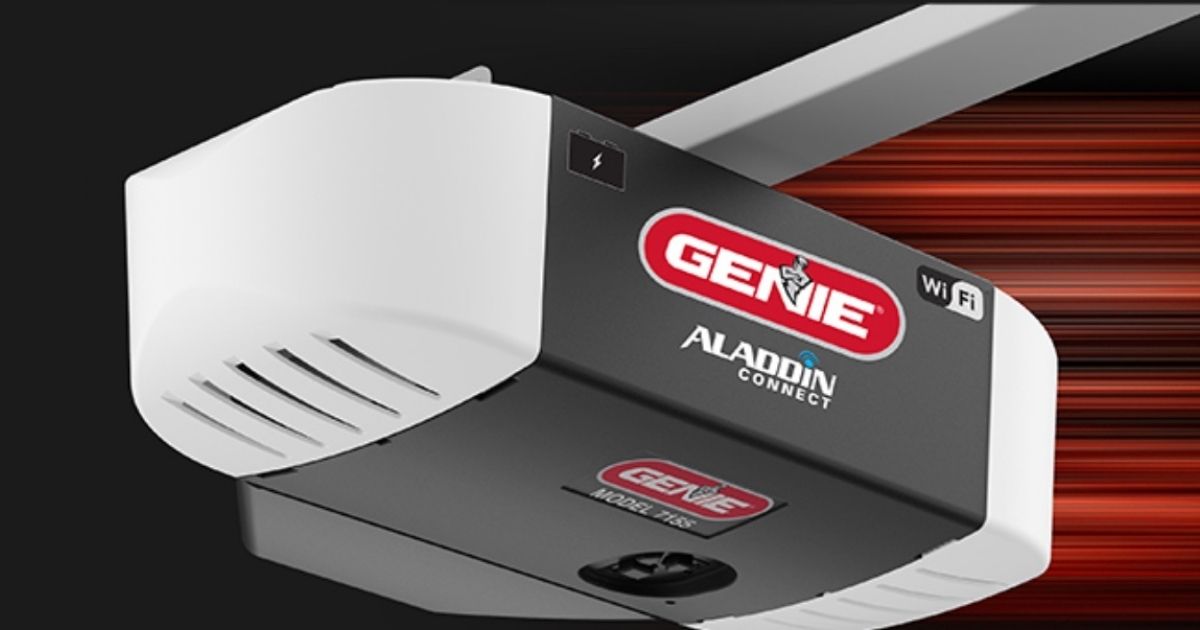 Genie Wi Fi Enabled Garage Door Opener, Genie Aladdin Garage Door Opener Installation