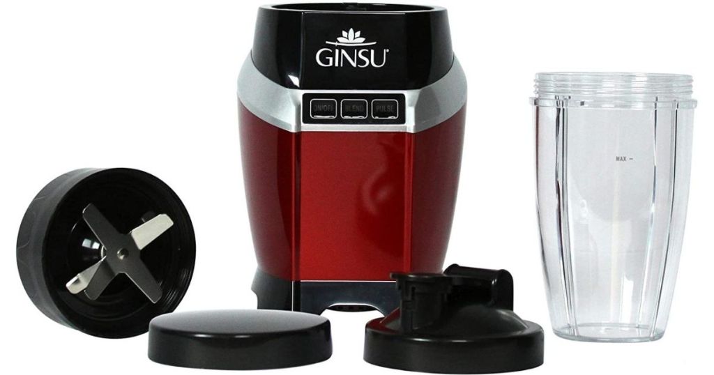Ginsu blender base and blender and accessories