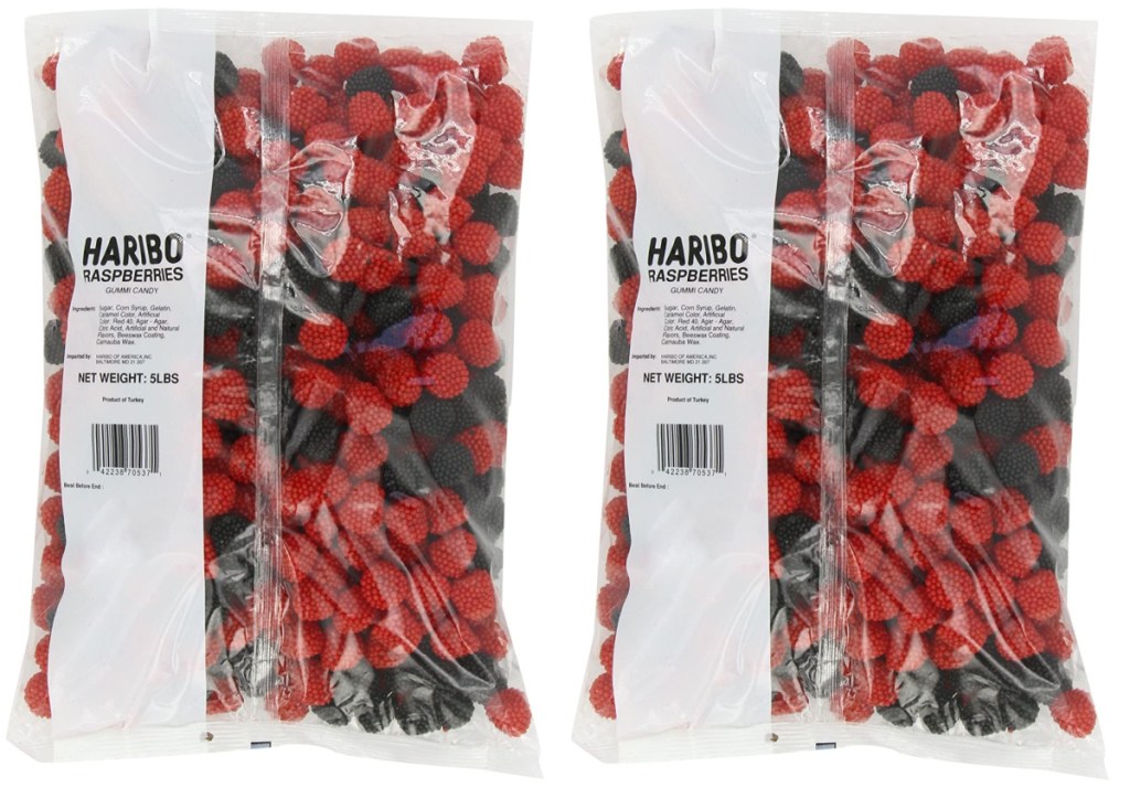 Haribo Gummi Candy Berries 5-Pound Bag