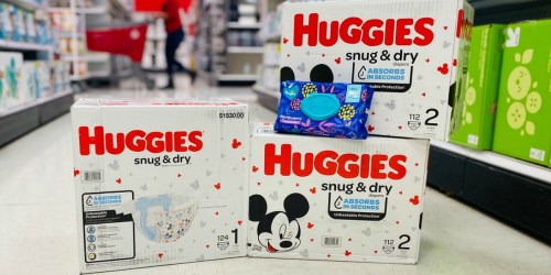 FREE $15 Target Gift Card w/ $75 Baby Purchase = Big Savings on Huggies Boxed Pull-Ups & Diapers