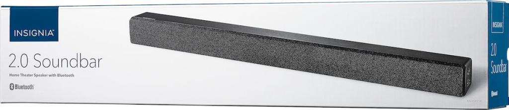 Insignia Soundbar w/ Digital Amplifier Only $39.99 Shipped on BestBuy