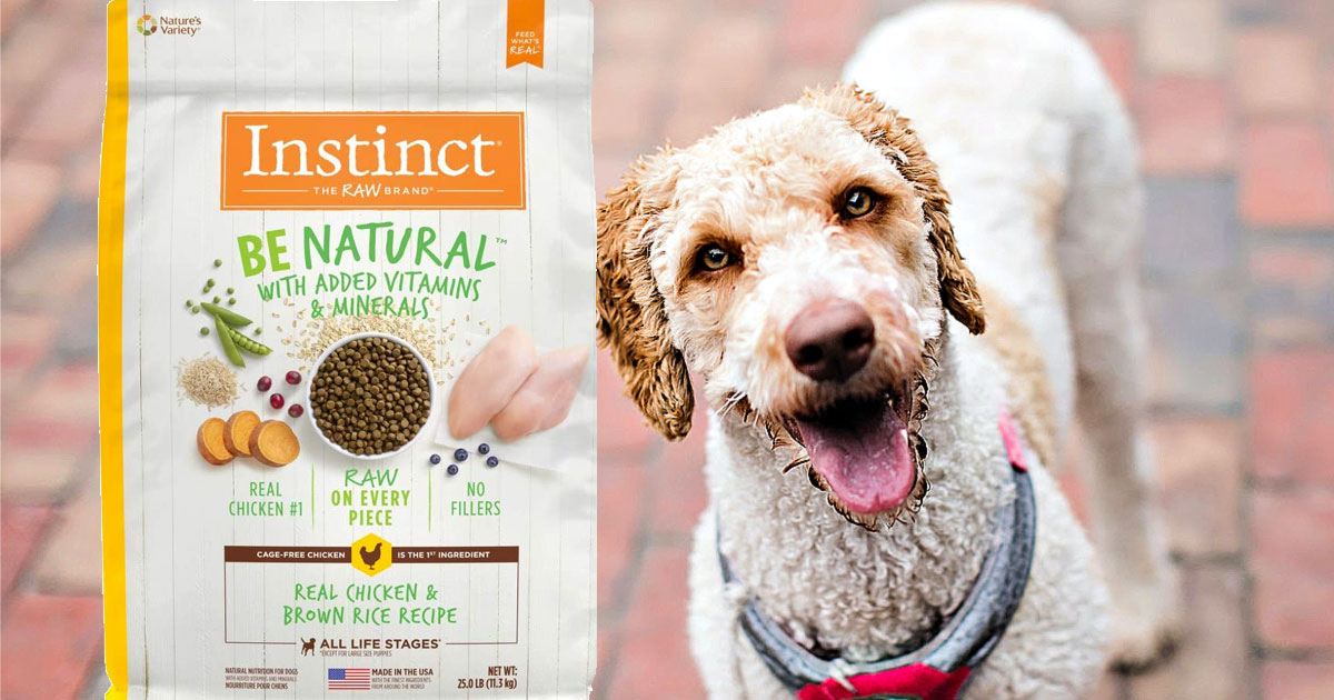 Instinct Natural Dry Dog Food 25lb Bag Just 27 Shipped on Amazon (Regularly 50) Hip2Save