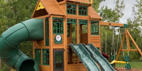 Score $500 Off This Highly Rated Kidkraft Swing Set on Sam’sClub.com + Free Shipping