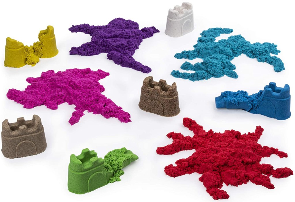 3 Colori CRAZE Set 200 g Glitzersand mit Einhornformen Dreifarbig 29725 Magic Sand Set di 200 g di Sabbia Glitterata a Forma di Unicorno Tricolore