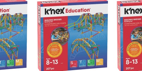 K’Nex 207-Piece Bridge Construction Set Only $15 Shipped