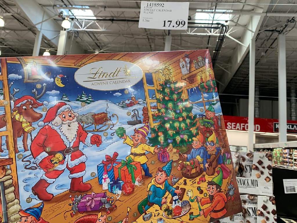 Lindt Chocolate Advent Calendar Only 17 99 At Costco Hip2Save Lindt Chocolate Advent Calendar Only 17 99 At Costco Hip2Save