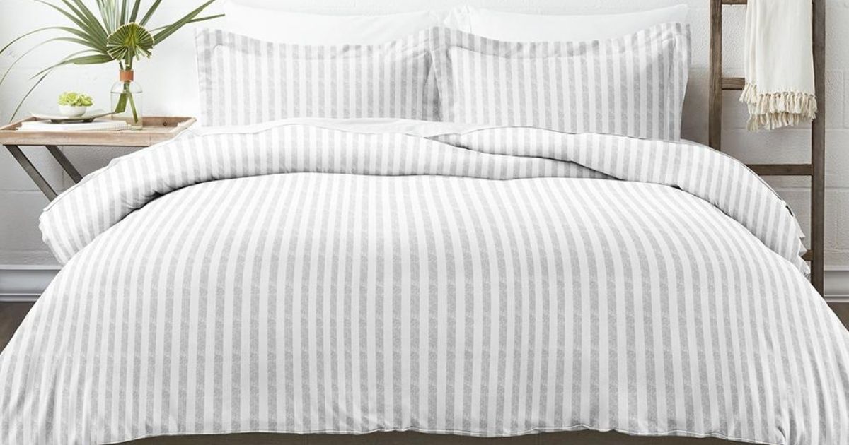 Patterned Duvet Sets from $24.92 Shipped (Regularly $89+)