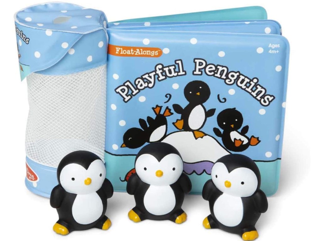 melissa & doug penguin float book and toys