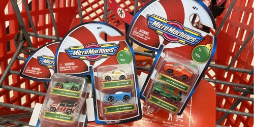 MicroMachines Toy Car 2-Pack Only $3 at Target