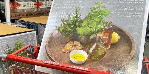 Mikasa Vintage Lazy Susan Just $23.99 at Costco | Easy Storage or Charcuterie Board